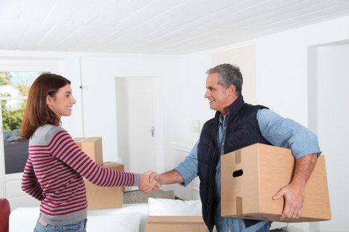 Professional man and van support for Marylebone residential and business moves
