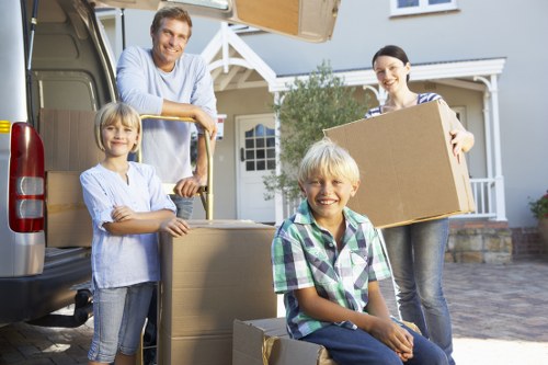 Careful moving service for furniture and boxes in Marylebone