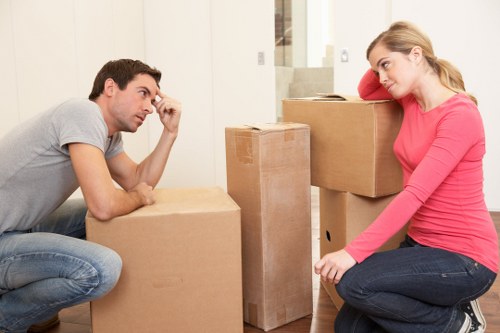 Marylebone home relocation planning with packing and loading preparation