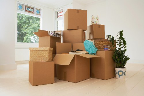 Unpacking and arranging belongings in a Marylebone apartment after a move