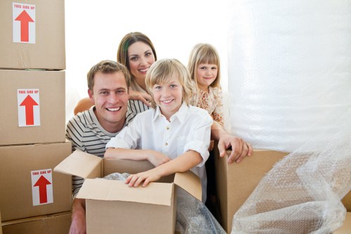 Packing and protecting items for a flat move in Marylebone