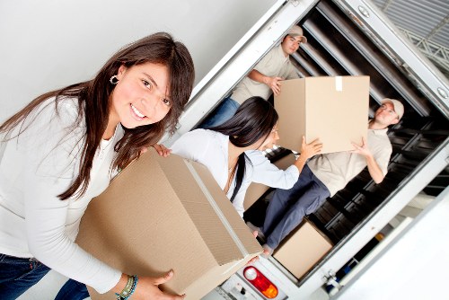 Removal van service for flats and offices near Baker Street