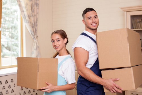 Marylebone man and van assisting with a residential relocation