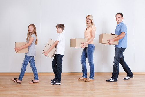 Careful packing and furniture handling inside a Marylebone flat