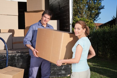 Furniture pick-up van and team serving Marylebone homes and businesses
